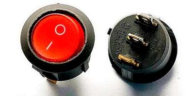 Switch Toggle Button Switch 12mm Red **IN STOCK**