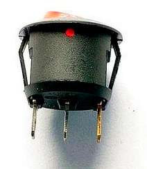 Switch Toggle Button Switch 12mm Red **IN STOCK**