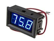 Compact BLUE Volt Meter *3.2 - 30 VDC Local Stock