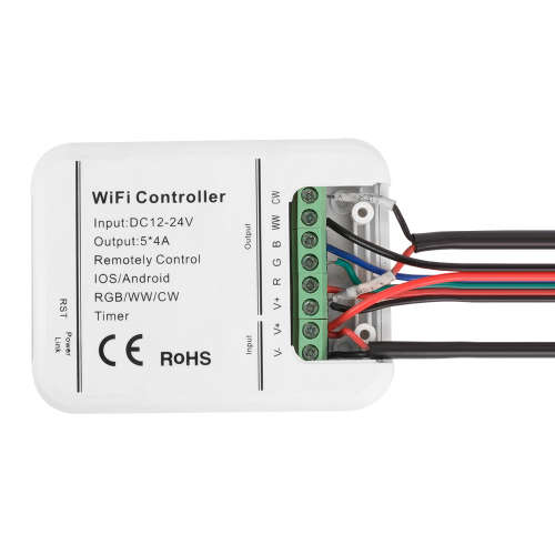 LED WIFI Smartphone Controller **** 5 Channels DC12-24V
