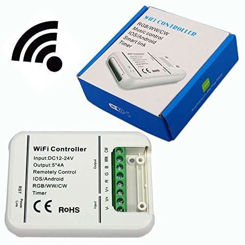 LED WIFI Smartphone Controller **** 5 Channels DC12-24V