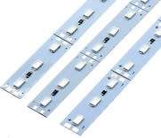 Samsung 5630 12Vdc 100cm Heavy Duty Aluminium Blue strip (450-465nm) Open IP20