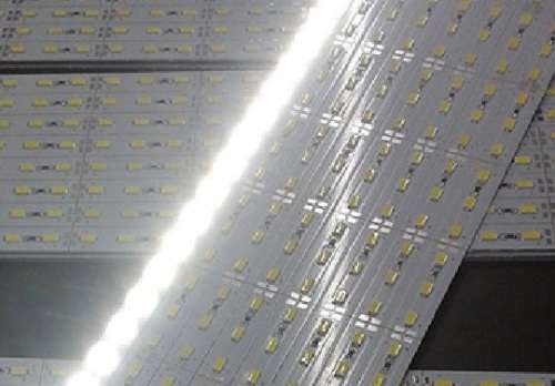 Samsung 5630 12Vdc 100cm Heavy Duty Aluminium Cool White strip 6500KOpen IP20