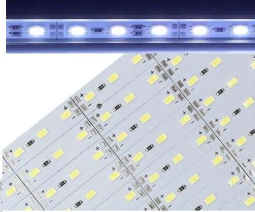 Samsung 5630 12Vdc 100cm Heavy Duty Aluminium Cool White strip 6500KOpen IP20