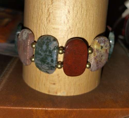 Beautiful Jasper bracelet. B16