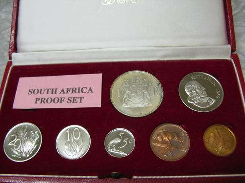 3 X PROOF SETS WITH SILVER RAND (NO GOLD)
