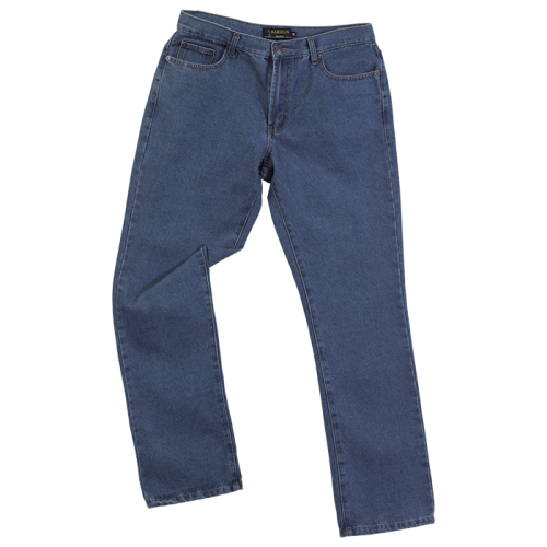 BARRON MENS ORIGINAL JEANS - BLACK OR BLUE - SIZE 36 - 40