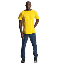 145G CREW NECK T-SHIRT - 3XL+ - VARIOUS COLOURS