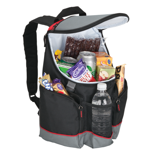 16 CAN BACKPACK COOLER - RED