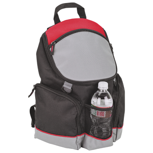 16 CAN BACKPACK COOLER - RED