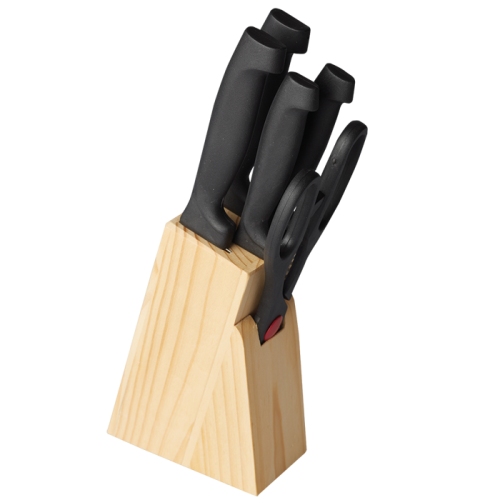 KITCHEN SET IN WOODEN BLOCK