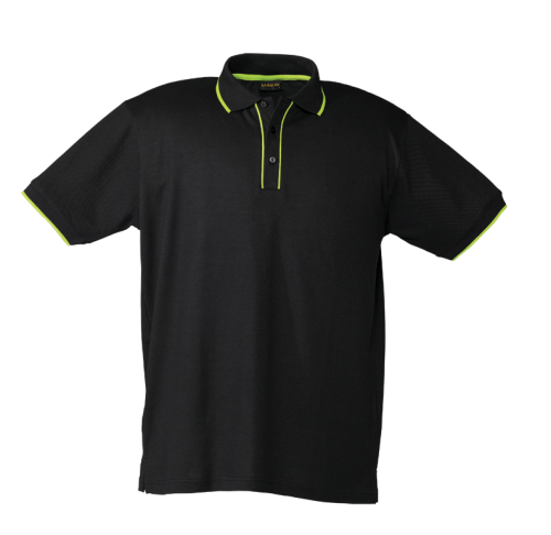 MENS PIPING GOLFER - VARIOUS COLOURS - XL TO 5 XL
