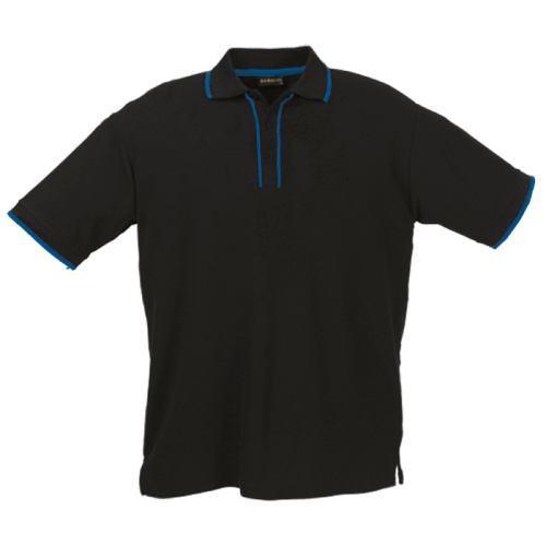 MENS PIPING GOLFER - VARIOUS COLOURS - XL TO 5 XL