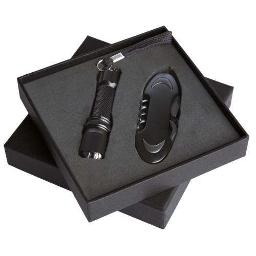 POCKET KNIFE AND TORCH GIFT SET