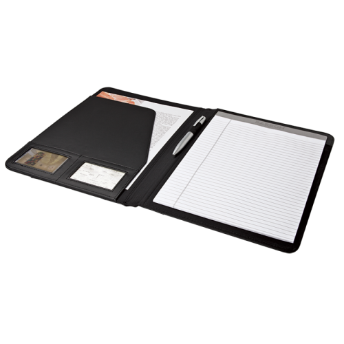 A4 LEATHER FOLIO - 40 PAGES