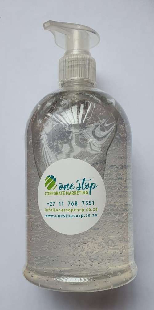 MSDS CERTIFIED - 500ML HAND SANITISER - 70% ALCOHOL BASED - WATERLESS