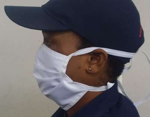 Washable Polyester Twirl Facial Mask