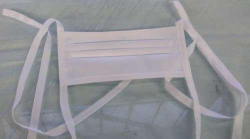 Washable Polyester Twirl Facial Mask