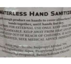 250ML MSDS Approved Gel Hand Sanitiser - 70% Alcohol