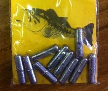 Bass fishing, Mojo sinkers 8 grams (1/4oz)