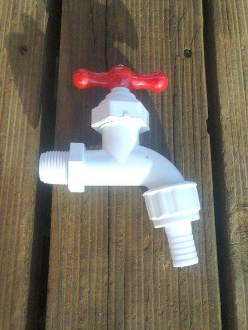 Garden Tap 1.2" x 3/4" PVC