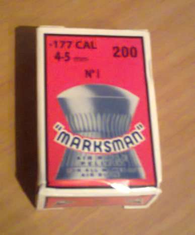 Marksman No 1-  0.177 Air Rifle pellets (200)