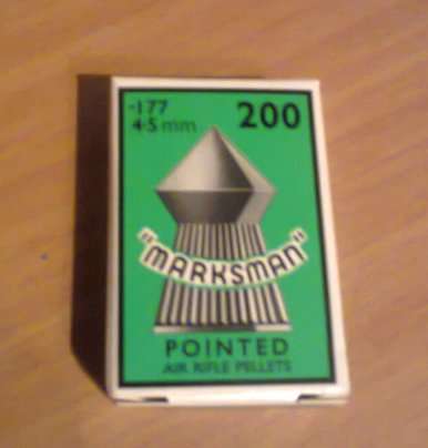 Marksman No 1-  0.177 Pointed Air Rifle pellets (200)