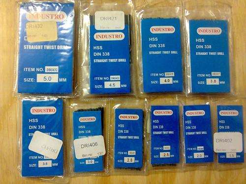 100 HSS drill bits (10 packs of 10 Drill bits)