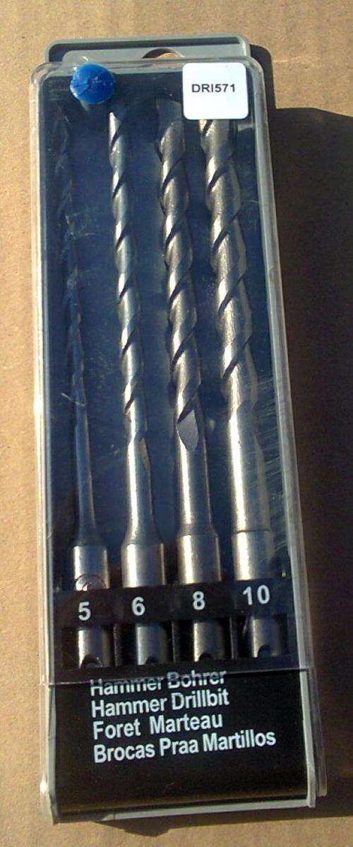 SDS Hammer drill set (4 Piece)