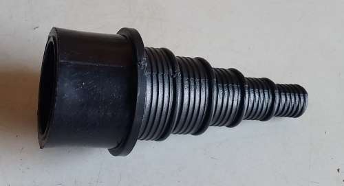 Hosetail adapter (PVC pipe to poly pipe)