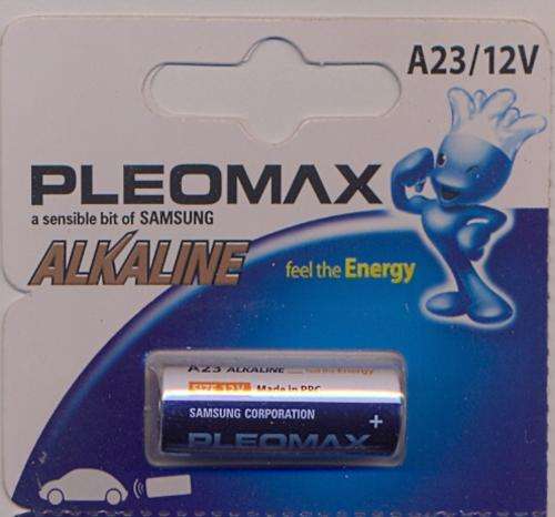 Pleomax Alkaline A23-12V Batteries