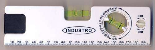 Magnetic Level, tape and angle finder