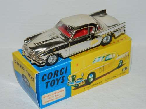 CORGI TOYS - 211S - STUDEBAKER "GOLDEN HAWK"