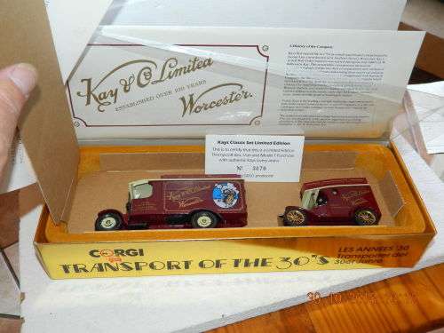 CORGI TOYS  -  R 9501 -  THORNYCROFT AND FORD MODEL T