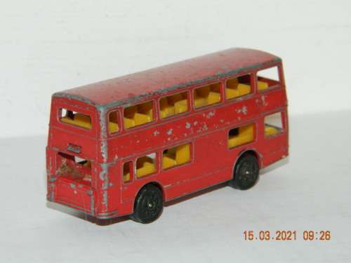 CORGI JUNIOR - WHIZZWHEELS  - DAIMLER FLEETLINE DOUBLE DECKER