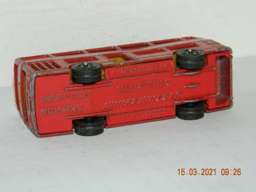 CORGI JUNIOR - WHIZZWHEELS  - DAIMLER FLEETLINE DOUBLE DECKER