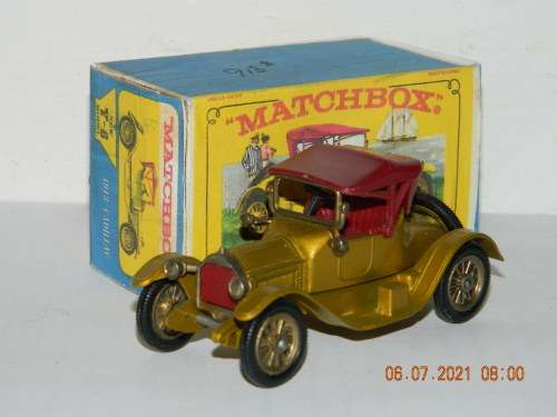 MATCHBOX -  MODELS OF YESTERYEAR  -  Y6 -  1913 CADILLAC