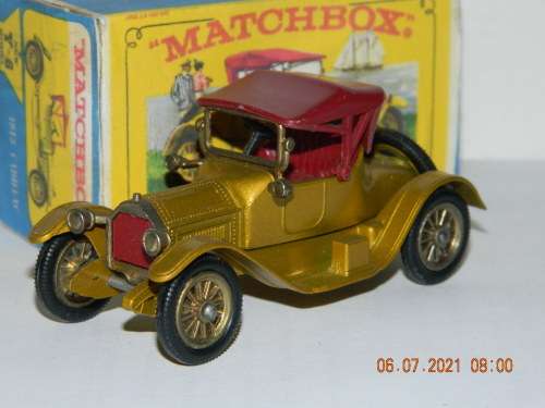 MATCHBOX -  MODELS OF YESTERYEAR  -  Y6 -  1913 CADILLAC