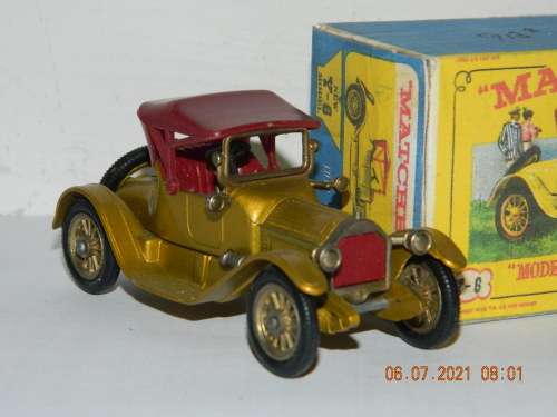 MATCHBOX -  MODELS OF YESTERYEAR  -  Y6 -  1913 CADILLAC