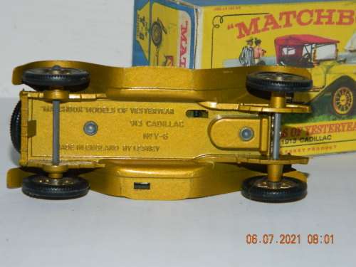 MATCHBOX -  MODELS OF YESTERYEAR  -  Y6 -  1913 CADILLAC