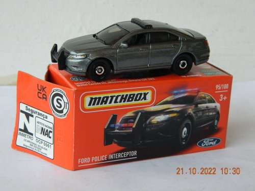 MATCHBOX -  821 - FORD POLICE INTERCEPTOR