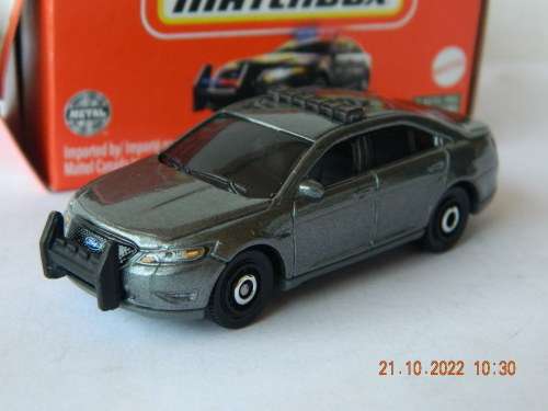 MATCHBOX -  821 - FORD POLICE INTERCEPTOR