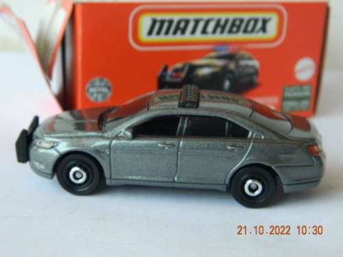 MATCHBOX -  821 - FORD POLICE INTERCEPTOR