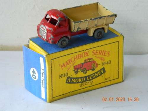 MATCHBOX  SERIES -  40a - BEDFORD 7 TON TIPPER - 53MM