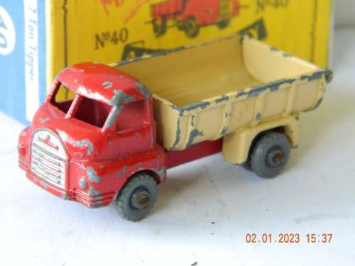 MATCHBOX  SERIES -  40a - BEDFORD 7 TON TIPPER - 53MM
