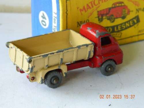 MATCHBOX  SERIES -  40a - BEDFORD 7 TON TIPPER - 53MM