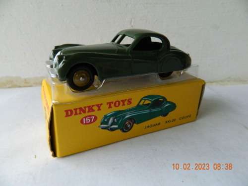 DINKY TOYS  - DE AGOSTINI  -  157  -   JAGUAR XK120 COUPE