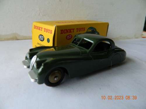 DINKY TOYS  - DE AGOSTINI  -  157  -   JAGUAR XK120 COUPE
