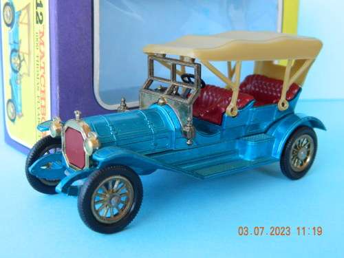 MATCHBOX -  MODELS OF YESTERYEAR  -  Y12  -  1909  THOMAS FLYABOUT