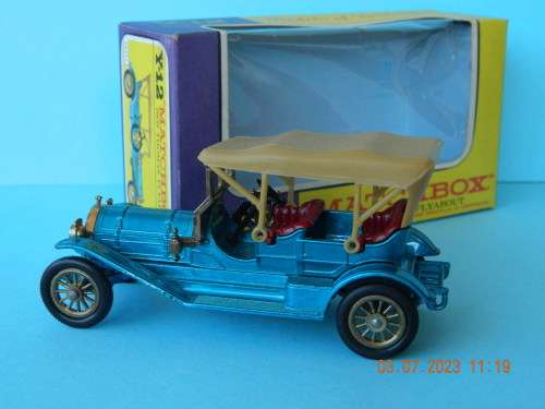 MATCHBOX -  MODELS OF YESTERYEAR  -  Y12  -  1909  THOMAS FLYABOUT